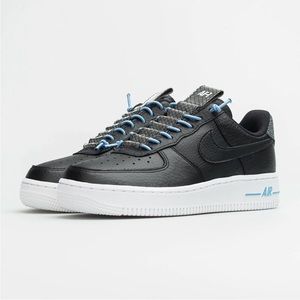 Womens NIKE AIR FORCE 1 07 LX Black Trainers
